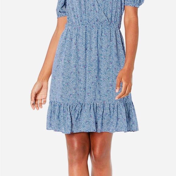 Lucky Brand Mila, polka dot wrap dress. - Picture 4 of 6